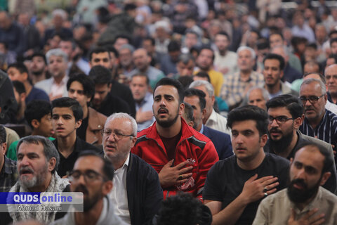 گزارش تصویری I اجتماع مردمی وعده صادق در حرم مطهر رضوی