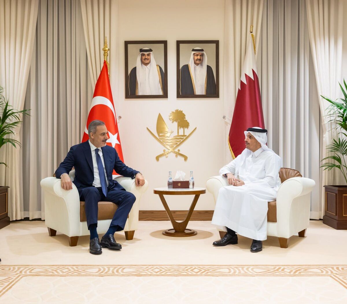 پایان جنگ غزه؛ محور رایزنی وزرای خارجه ترکیه و قطر