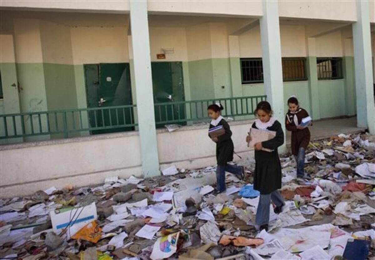کارشناسان بین‌المللی: ۸۰ درصد مدارس غزه تخریب شده‌اند