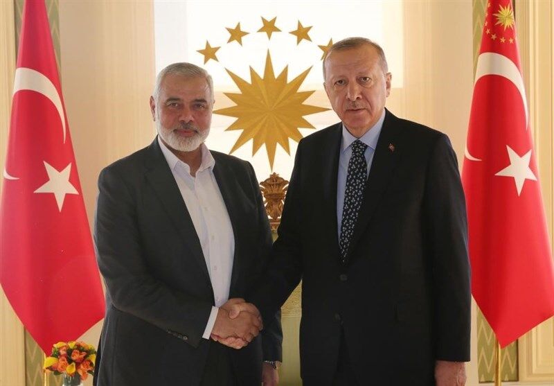 رئیس دفتر سیاسی حماس: موضع اسرائیل علیه ترکیه، «وقاحت سیاسی» است
