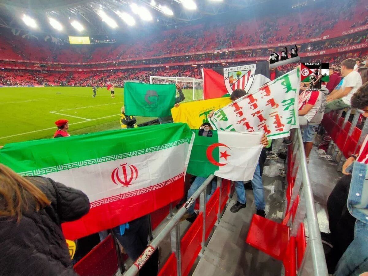 عکس| پرچم ایران در لالیگا