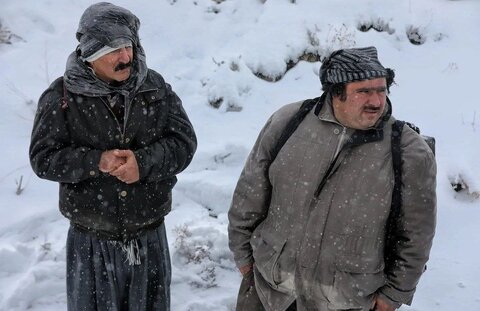 عکس| بازیگران «نون خ» کولبر شدند