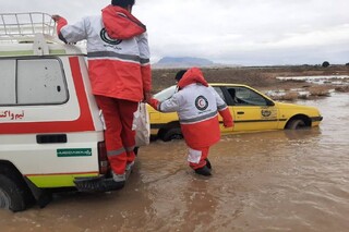امدادرسانی هلال احمر  به ۱۳۰۰ نفر در۴۸ ساعت گذشته در۱۱ استان