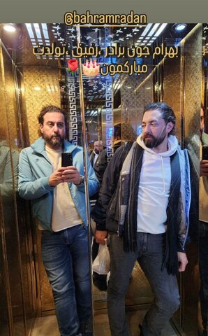 عکس| انتشار یک عکس عجیب از بهرام رادان به مناسبت تولدش