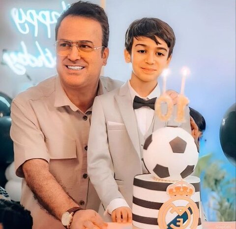 عکس| عکس‌های جدید حامد آهنگی در تولد لاکچری پسرش