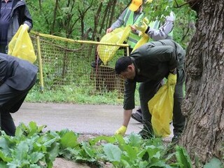 منطقه «چهلمیر» در پارک ملی تندوره درگز پاکسازی شد