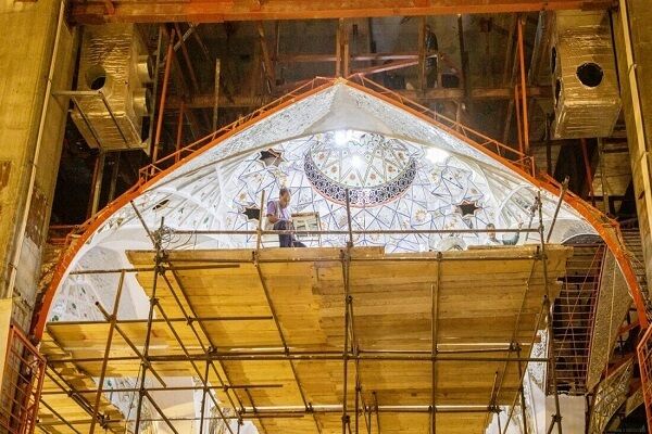 احداث ۴ شبستان جدید در آستان حسینی