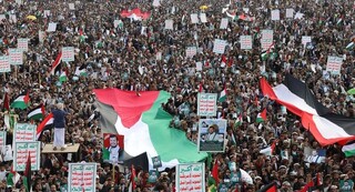فراخوان یمنی‌ها برای برگزاری تظاهرات حمایت از غزه در روز جمعه