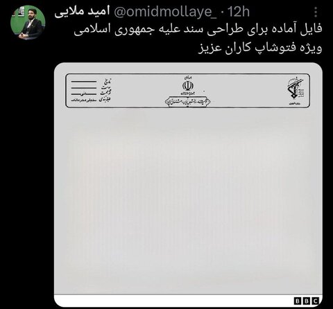 عکس| واکنشها به ادعای بیاساس بیبیسی در مورد نیکا شاکرمی بالا گرفت