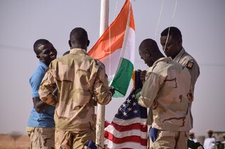 نظامیان آمریکا و روسیه در نیجر در پایگاهی واحد مستقر هستند