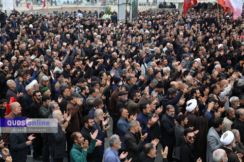 گزارش تصویری | اجتماع عظیم صادقیون و تشییع پیکر مطهر شهید مجید شخصی