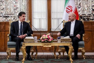 بارزانی در دیدار با قالیباف: اجازه نمی‌دهیم اقلیم کردستان مرکزی برای تهدید ایران شود