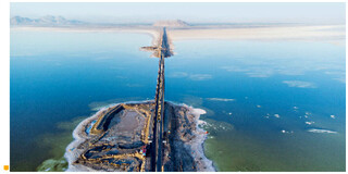 حجم آب دریاچه ارومیه به ۲.۵ میلیارد مترمکعب رسید