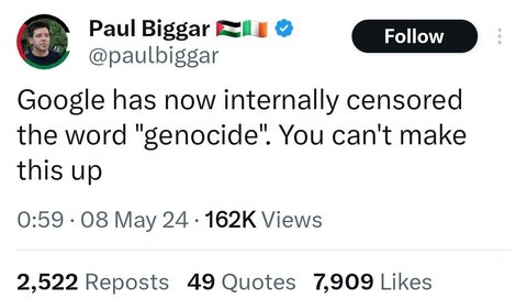 عکس| گوگل هم سانسورچی شد