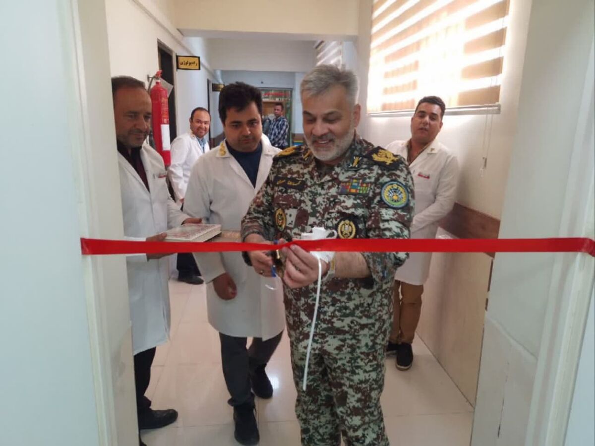 افتتاح واحد OPG بخش رادیولوژی درمانگاه منطقه پدافند هوایی شمال شرق 