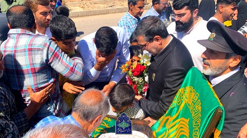 سلام به امام رضا(ع) از میان کوههای ارهای و تپههای شنی