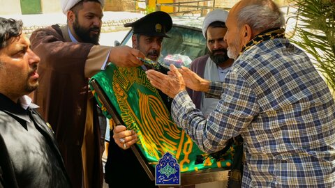 سلام به امام رضا(ع) از میان کوههای ارهای و تپههای شنی