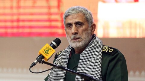 سردار قاآنی: مقاومت متکی بر ایمان الهی به پیروزی رسید /  آفرین بر ملت امام حسینی ایران