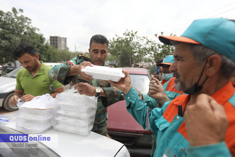 گزارش تصویری I امداد رسانی به سیل زدگان در مشهد