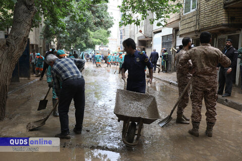 گزارش تصویری I امداد رسانی به سیل زدگان در مشهد