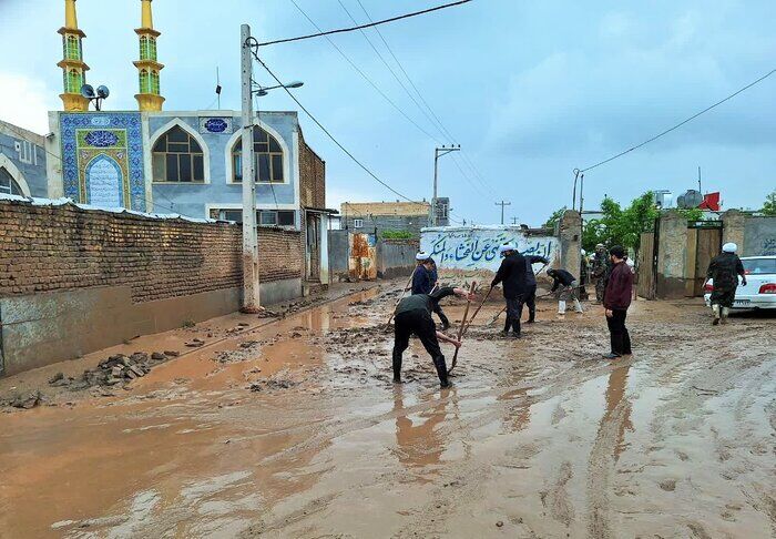 خسارت سیلاب به هشت روستا در صالح آباد خراسان رضوی