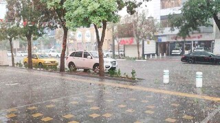 بارندگی در تهران پس از ماه ها خشکسالی