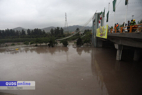 گزارش تصویری I شروع بارش‌های سیل‌آسا در مشهد