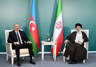 رئیسی و علی‌اف دیدار کردند/ رئیس جمهور: ارتباط ایران با آذربایجان فراتر از رابطه همسایگی است