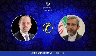 تاکید بر اهتمام اردن برای استمرار رایزنی‌ها با ایران در تماس وزیر خارجه این کشور با باقری