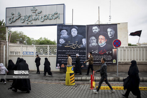 گزارش تصویری I تشییع تاریخی پیکر شهدای خدمت در تبریز