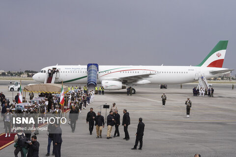 گزارش تصویری I  ورود پیکر شهدای خدمت به فرودگاه مهرآباد