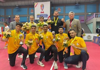 در رقابت های دیویژه یک؛ تیم ملی سپک تاکرا ایران قهرمان جهان شد