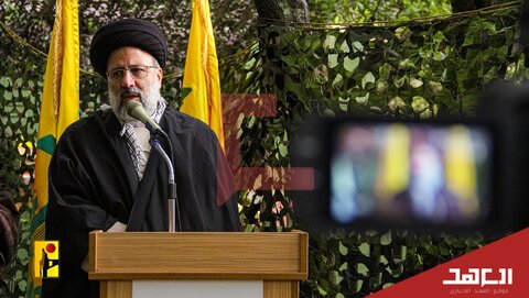 بازدید شهید رئیسی از پایگاه حزب الله
