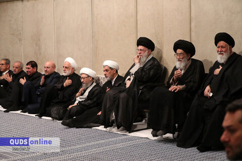 گزارش تصویری I مراسم بزرگداشت شهدای خدمت با حضور مقام معظم رهبری در حسینیه امام خمینی(ره)