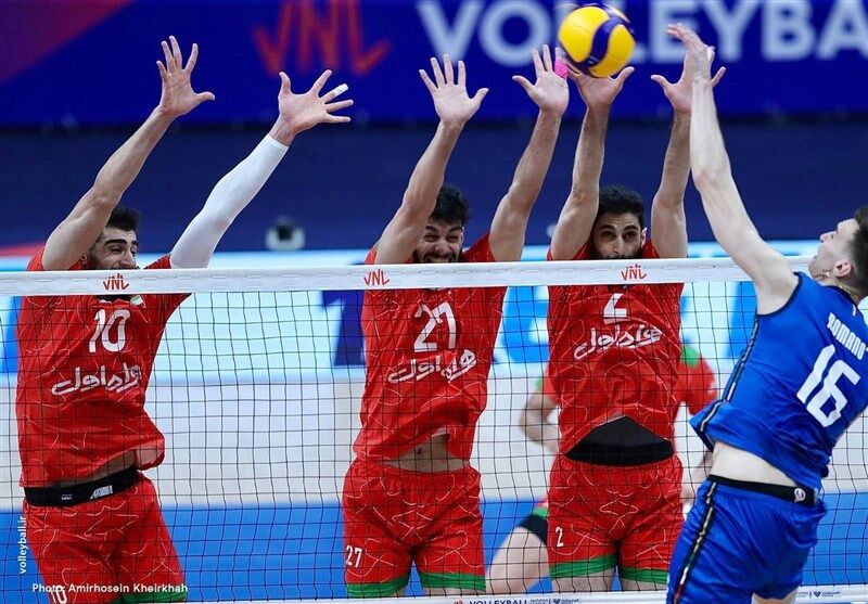 دومین شکست  والیبال ایران در لیگ ملت‌ها؛ کوبا، حریف سوم