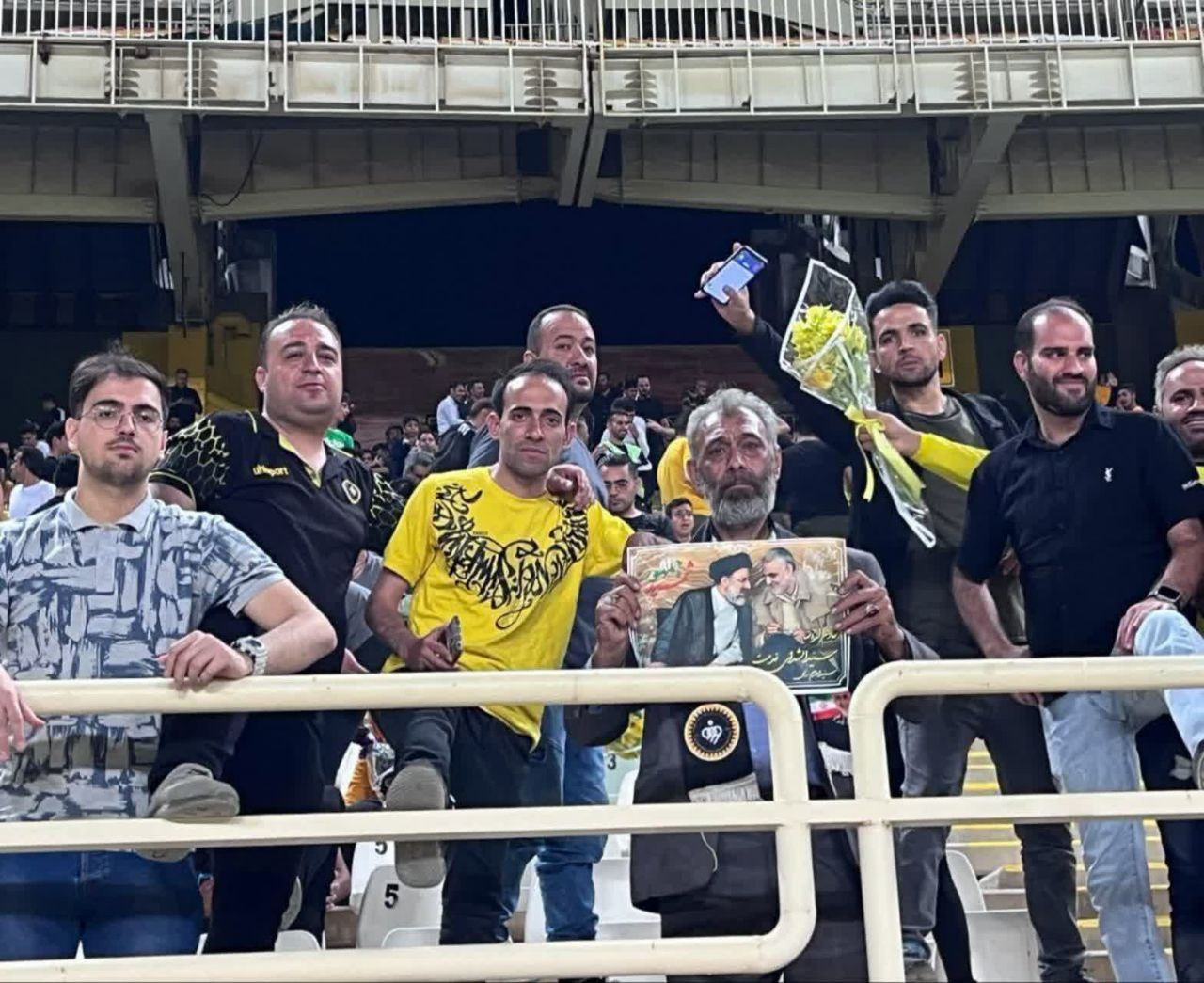 عکس| تصویری جالب از ورزشگاه نقش جهان