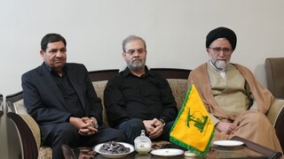 سرپرست ریاست جمهوری در دفتر مرکزی حزب‌الله لبنان در تهران حاضر شد
