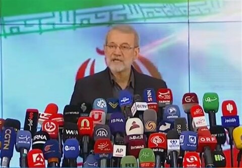 علی لاریجانی پس از ثبت نام در انتخابات ریاست جمهوری: مشکلات کشور حل‌ شدنی است