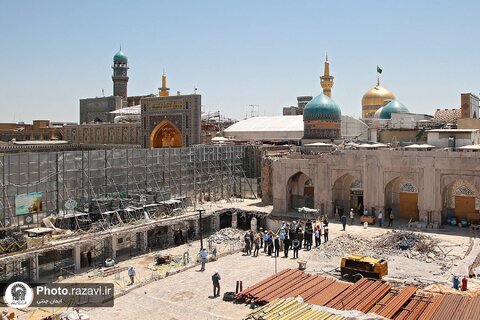 تولیت آستان قدس رضوی از دو پروژه مهم و در دست انجام بازدید کرد