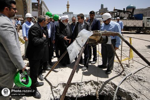 تولیت آستان قدس رضوی از دو پروژه مهم و در دست انجام بازدید کرد
