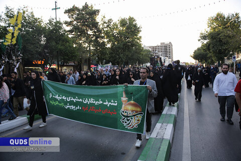 تشرف مردم مشهد در روز زیارتی امام رضا علیه السلام