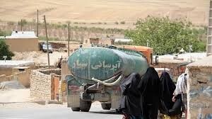 آب شرب ۲۳ روستای بردسکن با تانکر تامین می‌شود 