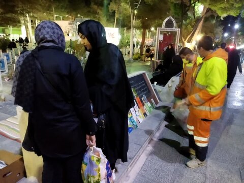 رونق کتابخوانی در نصفجهان با نذر بچههای مسجد