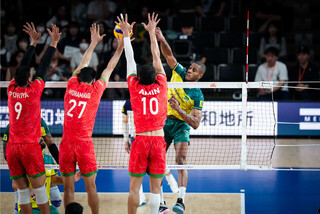 شکستی دیگر برای والیبال ایران/ تیم ملی چگونه مقابل برزیل مغلوب شد؟