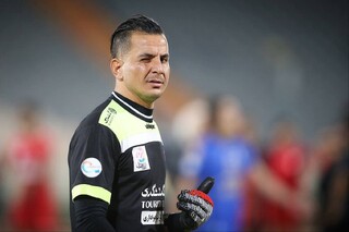 عکس|  پاسخ حامد لک به حواشی بازی پرسپولیس و مس رفسنجان