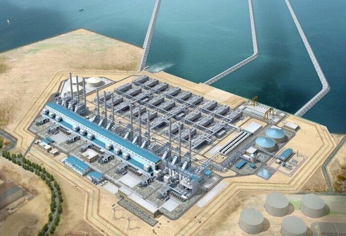 عکس|  افتتاح بزرگترین آب شیرین‌کن جهان در سیستان و بلوچستان و خوشحالی محمد معتمدی