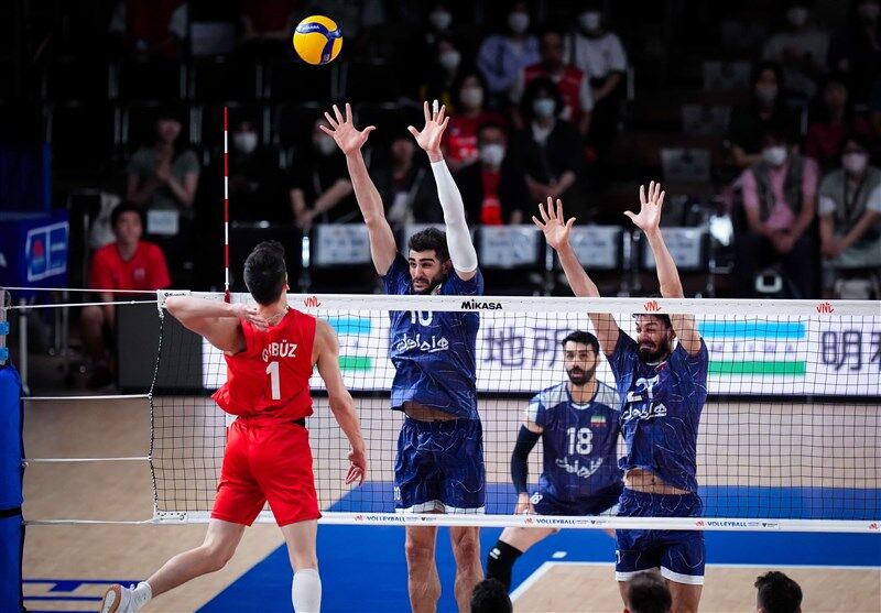 لیگ ملت‌های والیبال|هشتمین شکست ایران در هشتمین بازی!