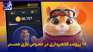 فیلم| ۱۸ پرونده کلاهبرداری در خصوص بازی همستر!