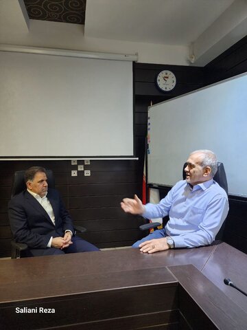 حضور صمیمانه آخوندی در دفتر مسعود پزشکیان +تصاویر