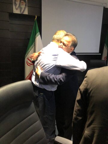 حضور صمیمانه آخوندی در دفتر مسعود پزشکیان +تصاویر